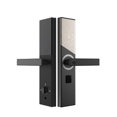 calidad  40-100mm Intelligent Automatic 4 Alkaline Battery Card Key Password Fingerprint Lock fábrica