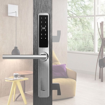 Puerta enmarcada de aluminio/cerradura de madera de Smart de la seguridad de la puerta/puerta inalámbrica magnética profesional de la seguridad de la contraseña de Wifi con el certificado del CE